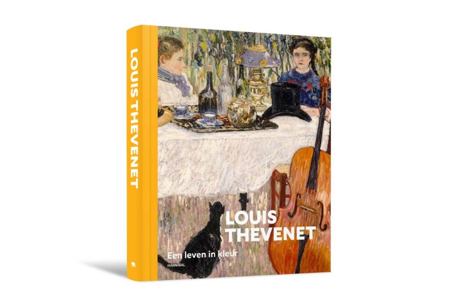 Cover kunstboek Louis Thevent