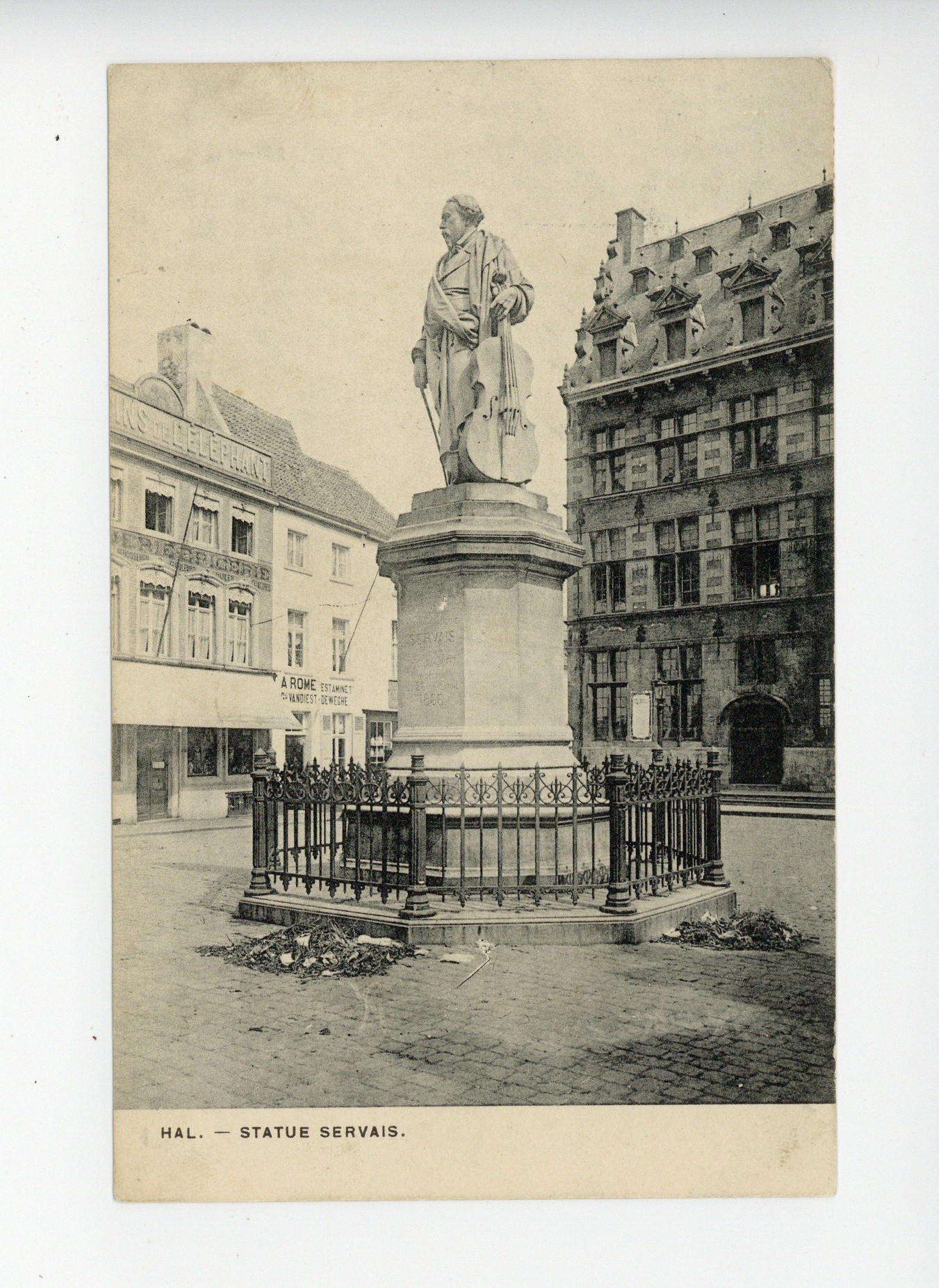 ©den AST, statue of Servais